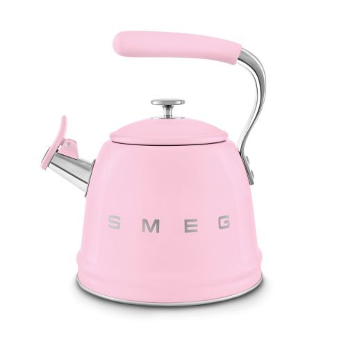 Smeg WKF01PK 2.3 litre, Whistling Kettle in Pink