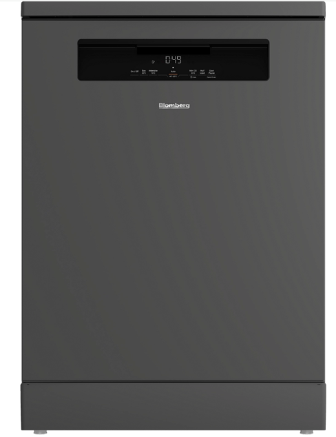 Blomberg LDF53400G Freestanding Dishwasher, Graphite, 15 Place Settings