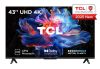 TCL 43V6C-UK 4K Direct LED HDR Google TV In Black F Rated