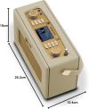 Roberts-Radio RD70PC Revival RD70 FM/DAB/DAB+ Digital Radio with Bluetooth, Pastel Cream