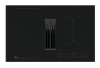 AEG NCH84B03AZ 830cm Induction Extractor Hob in Black Glass, A+ Rated