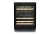 Liebherr UWGB3632 Built-In Under Wine Cooler - Black / Glass Door - F Rated
