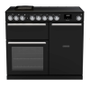 Rangemaster NEX100EIPGBL/CM1 NEXUS  100cm Range Cooker Electric Induction in  Gloss Black A Rated