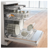 Miele G5811 SC WH Active Plus Freestanding Full Size Dishwasher In White A Rated