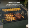Ninja PG301UKGN FlexFlame Gas BBQ & Outdoor Cooking System - Green