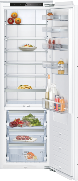 Bosch KI8815OD0G Built In Tall Larder Fridge with Soft Close + Fixed Hinge System D Rated