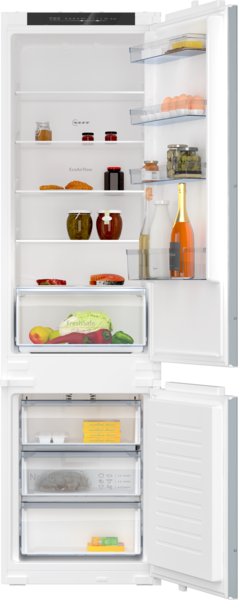 Neff KI7961SE0G Built In Fridge Freezer with Sliding Hinge System