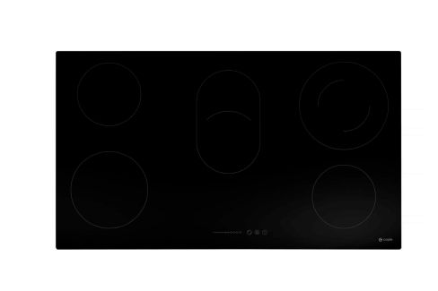 Caple C8301C 90cm 5 Zones Electric Ceramic Hob Black Glass