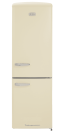 CDA FLORENCE-BARLEY Freestanding Upright Frost Free Fridge Freezer