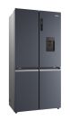 Haier HCR5919EHMB American Style Fridge Freezer No Frost in Brushed Black