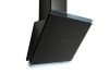 CDA EXG90BL 90cm Angled Chimney Cooker Hood - Black A Rated