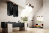 Elica HAIKU-ISL-32-BLK 30cm Wide Island Hood -Black- A Rated