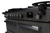 Rangemaster ESDL100DFPSLT/CM1 100cm Wide Dual Fuel Range Cooker -Slate / Chrome - A Rated