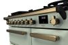 Rangemaster ESDL90DFPMNT/AB1 90cm Wide Dual Fuel Range Cooker - Mint / Antique Brass - A Rated