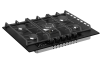 CDA HVG731MB 70cm Five Zone Gas On Glass Hob, Black