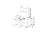 Bertazzoni KR70HER1ADA heritage Series Rustica 70cm Ivory Hood