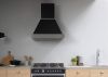 Bertazzoni KC36HERTNE + K90HERTX Heritage Chimney Hood 90cm Wall Mounted Black