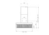 Bertazzoni KV90PROXT 90cm Angled Front Professional Wall mounted cooker hood