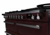 Rangemaster ESDLB110DFPBOR/CM1 110cm Dual Fuel Range Cooker BC Bordeaux /Chrome A-Rated