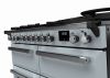Rangemaster ESDLB110DFPMSB/CM1 110cm Dual Fuel Range Cooker BC Misty Blue /Chrome A-Rated