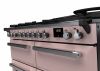Rangemaster ESDLB110DFPPPK/CM1 110cm Dual Fuel Range Cooker BC Pale Pink /Chrome A-Rated