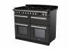 Rangemaster ESDLB110DFPSLT/CM1 110cm Dual Fuel Range Cooker BC Slate /Chrome A-Rated
