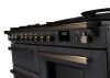 Rangemaster ESDLO110DFPSLT/AB1 110cm Dual Fuel Range Cooker OC Slate /Antique Brass A-Rated