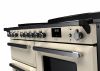 Rangemaster ESDLO110EIPPCR/CM1 110cm Wide Induction Range Cooker OC - Pale Cream /Chrome - A Rated