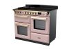 Rangemaster ESDLO110EIPPPK/AB1 110cm Wide Induction Range Cooker OC - Pale Pink / Antique Brass - A Rated