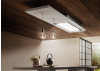 Elica LULL-AT-WW-DO 120cm Wide Ceiling Integrated - White Wood Finish - A Rated, Duct Out Version