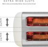 Dualit 26203 Toaster, 2 Slice, White-Stainless Steel
