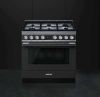 Smeg CPF9GPAN 90cm Portofino Dual Fuel Range Cooker Anthracite