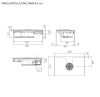 Elica NT-HP-EVO-RAW 83cm Wide Venting 4 Zone Hob - White - A ++ Rated with 2 Bridge Zones