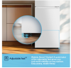 Fridgemaster MTM48120E 117cm Tall Freestanding Small Fridge Freezer In White