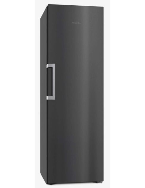 Miele KS4783DD BST 185cm Tall Larder Fridge in Black Steel D Rated