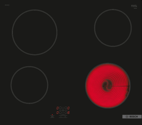 Bosch PKE61RAA8B Ceramic Hob