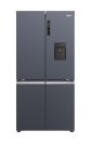 Haier HCR5919EHMB American Style Fridge Freezer No Frost in Brushed Black