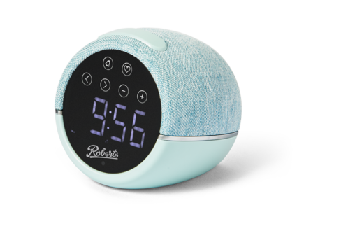 Roberts-Radio ZENDUCKEGG Clock Radio Duck Egg Blue