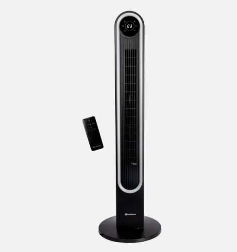 Rediffusion REDAC06BK Tower Fan Digital, Black