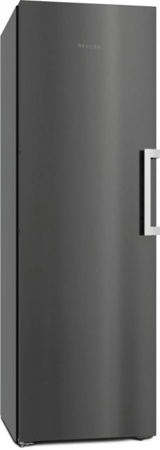 Miele FNS4782D BST 185cm Tall No Frost Freezer in Black Steel D Rated