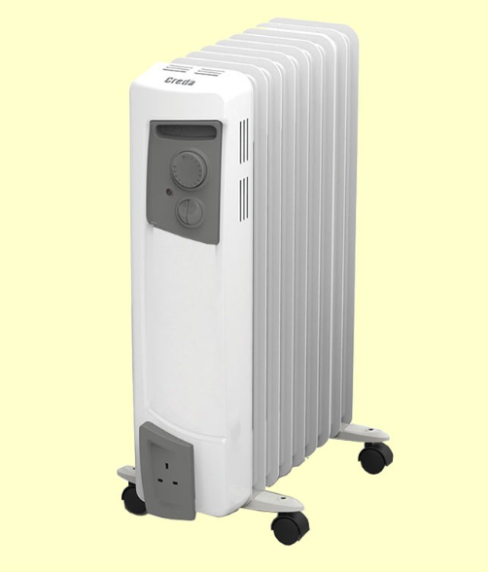 Creda COR15TS 1.5kW Oil Filled Radiator