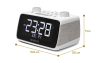 Roberts-Radio ORTUS4W Alarm Radio - DAB+/FM - Bluetooth - White