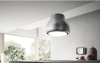 Elica SHINING-PELTROX 50cm Wide Suspended Island Hood, Grey A Rated