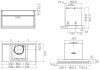 Elica BOXIN-AD-AT-120 120cm Wide Built In Hood - Stainless Steel A+ Rated