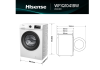 Hisense WF1Q1041BW 10kg 1400 Spin, Washing Machine - White A Rated