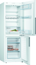 Bosch KGV336WEAG Freestanding Upright Manual Defrost Fridge Freezer