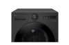 LG F4X7013TBB 13kg, 1400spin  AI Direct Drive Washing Machine, Black A Rated