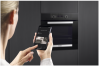 Miele H2465B Active 76L Built-In Electric Single Oven - Obsidian Black + Clean Steel - A+ Rated