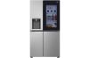 LG GSGV80PYLL 635L InstaView™ American Style Side-By-Side Fridge Freezer, Prime Silver