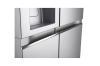 LG GSLV91MBAC 35L UVNano™ American Style Fridge Freezer, Metal Sorbet